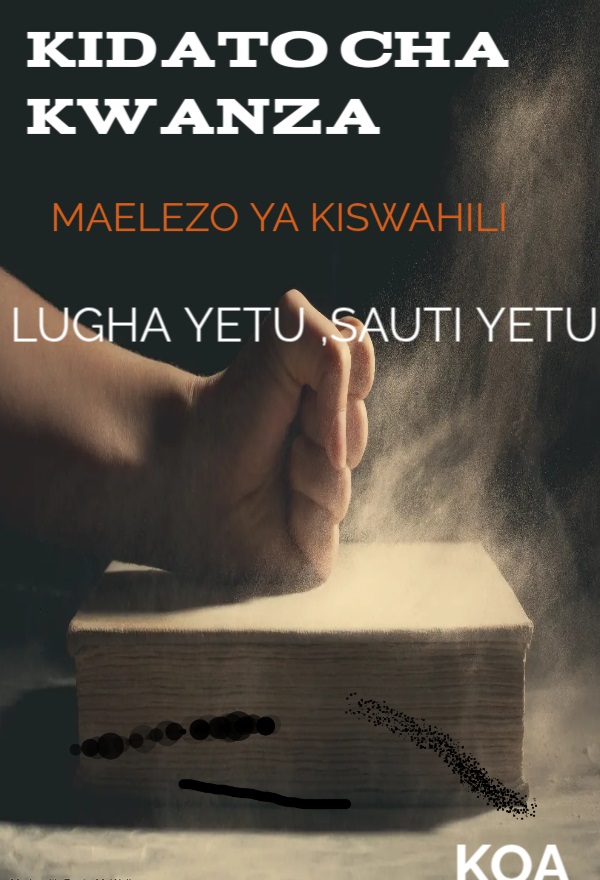 KISWAHILI KIDATO CHA KWANZA