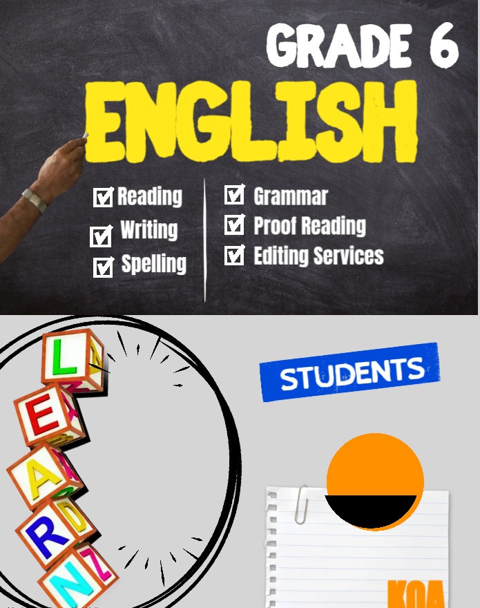 GRADE 6 ENGLISH NOTES