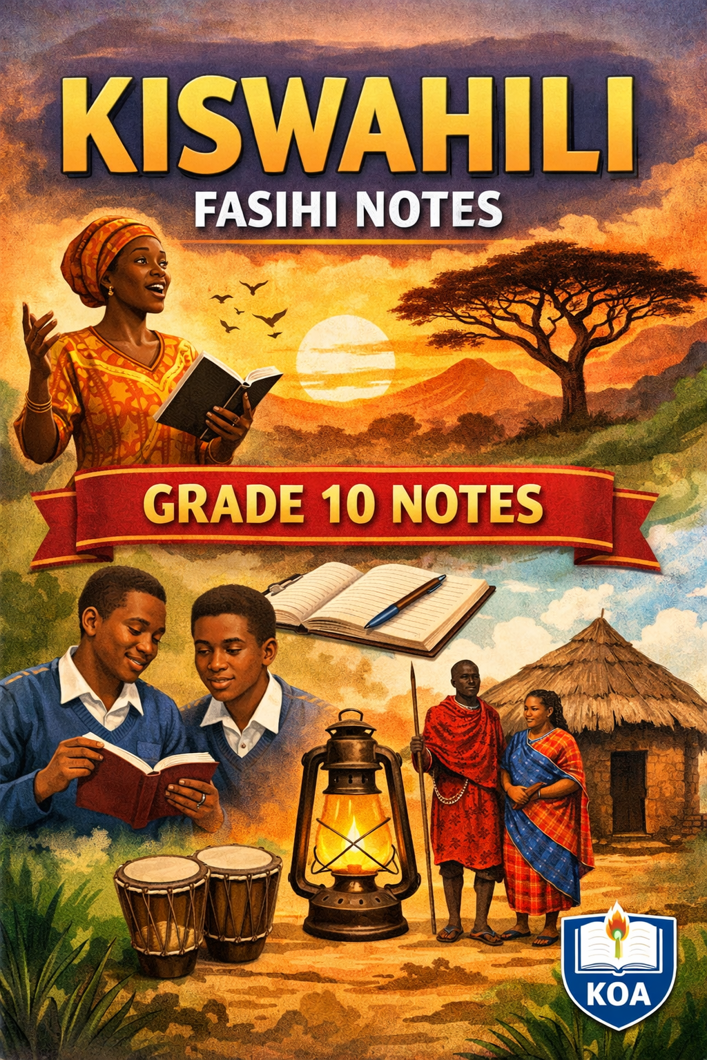 GRADE 10 KISWAHILI FASIHI NOTES